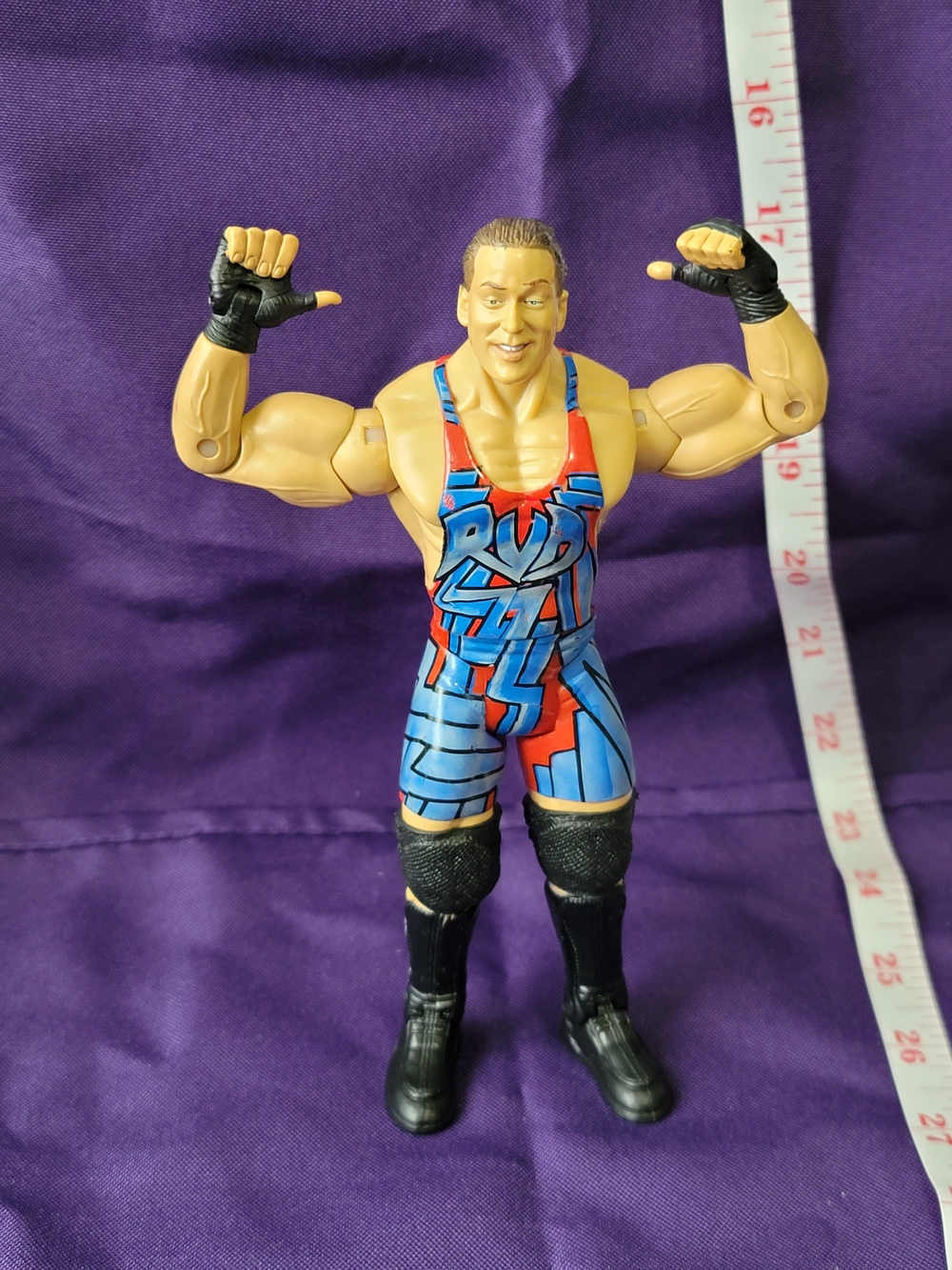 WWE Rob Van Dam RVD Wrestler Action Figure - Kids Toys